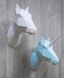 Paper horse en Unicorn