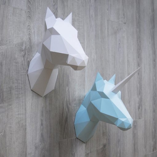 Paper horse en Unicorn
